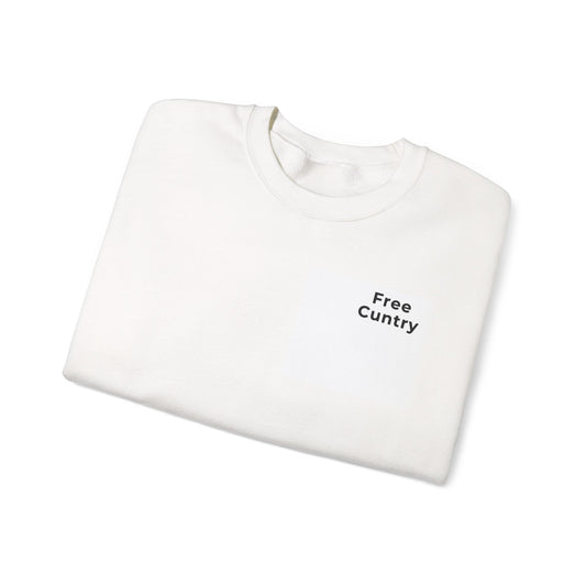 Free Cuntry Crewneck Sweatshirt, White