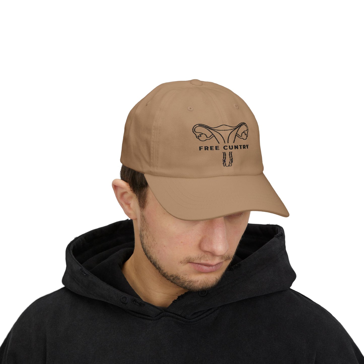 Free Cuntry Classic Dad Cap, Khaki