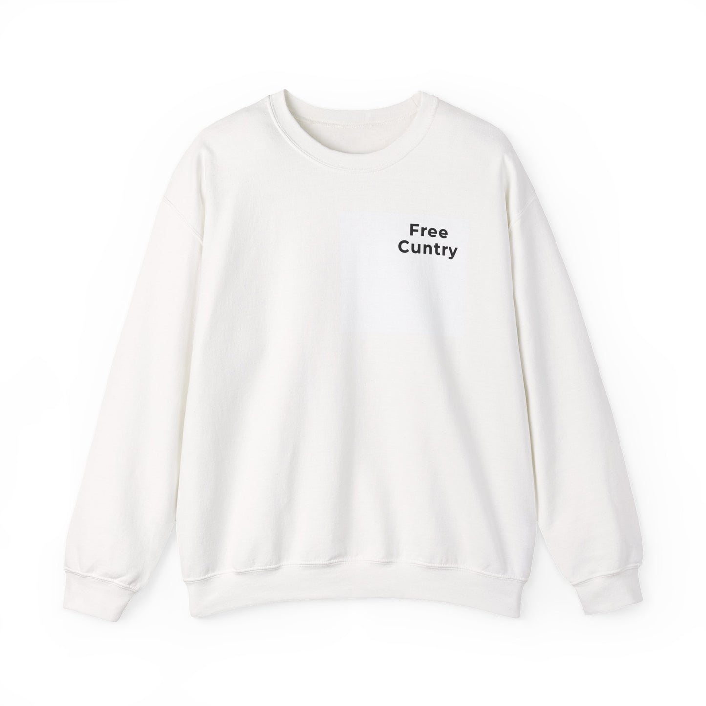 Free Cuntry Crewneck Sweatshirt, White