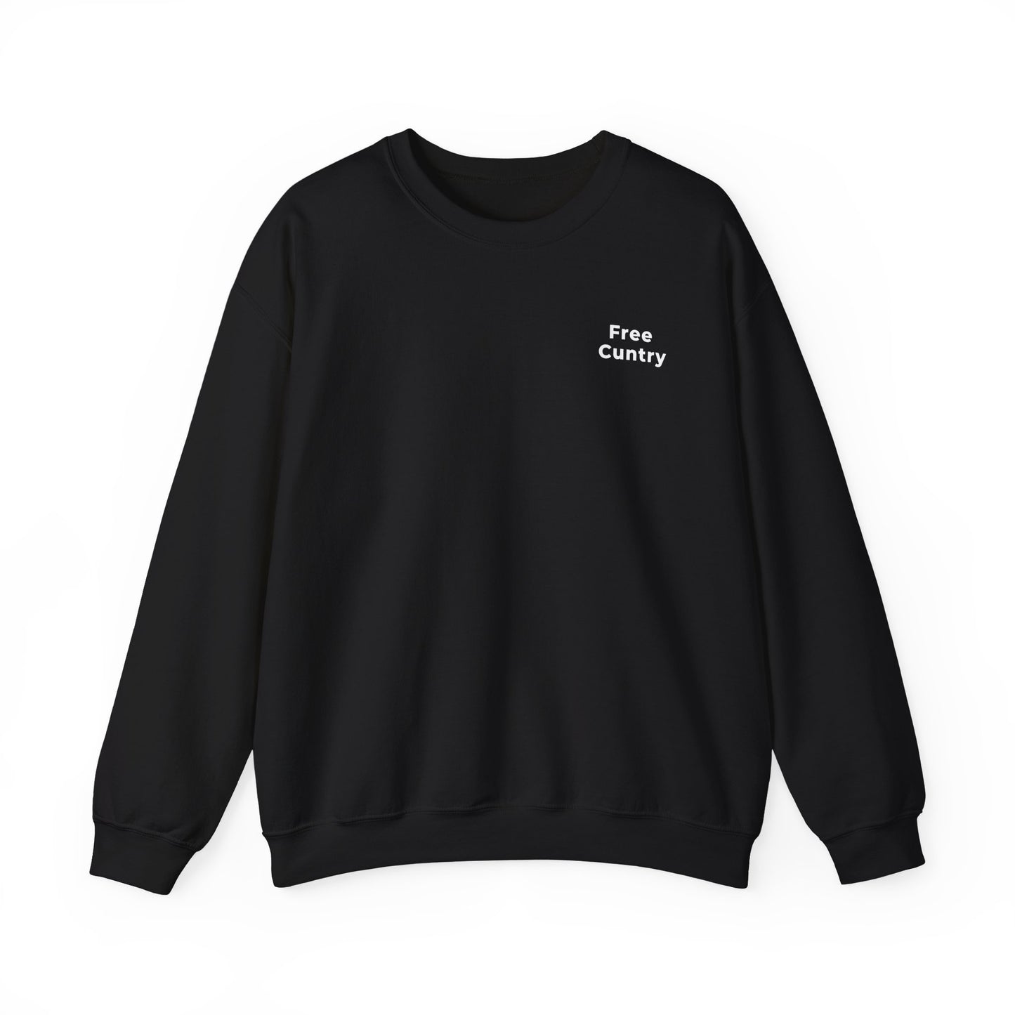 Free Cuntry Crewneck Sweatshirt, Black