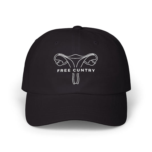 Free Cuntry Classic Dad Hat, Black