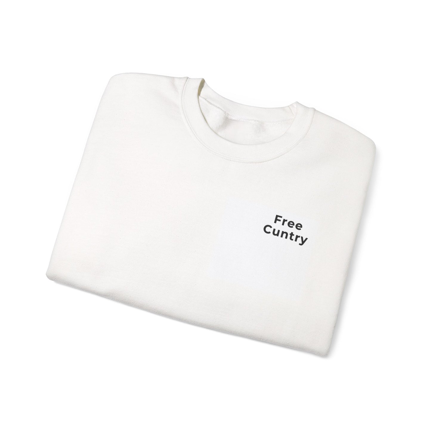 Free Cuntry Crewneck Sweatshirt, White