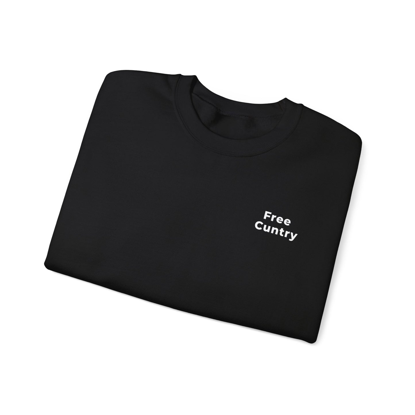 Free Cuntry Crewneck Sweatshirt, Black