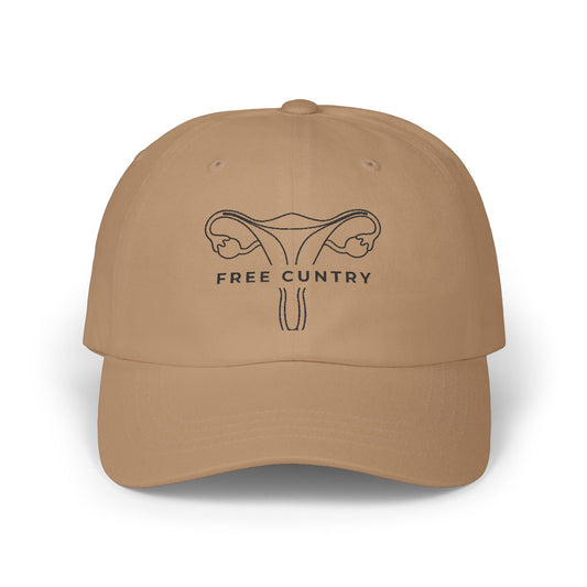 Free Cuntry Classic Dad Cap, Khaki