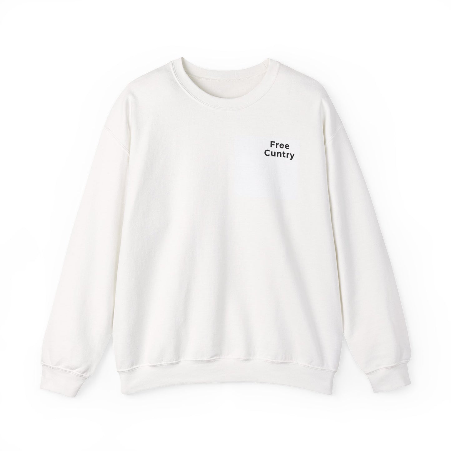 Free Cuntry Crewneck Sweatshirt, White